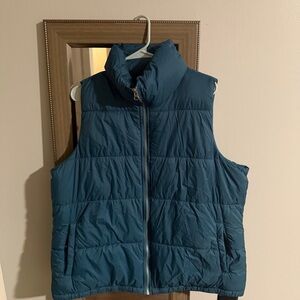 Old Navy Blue Puffer Vest